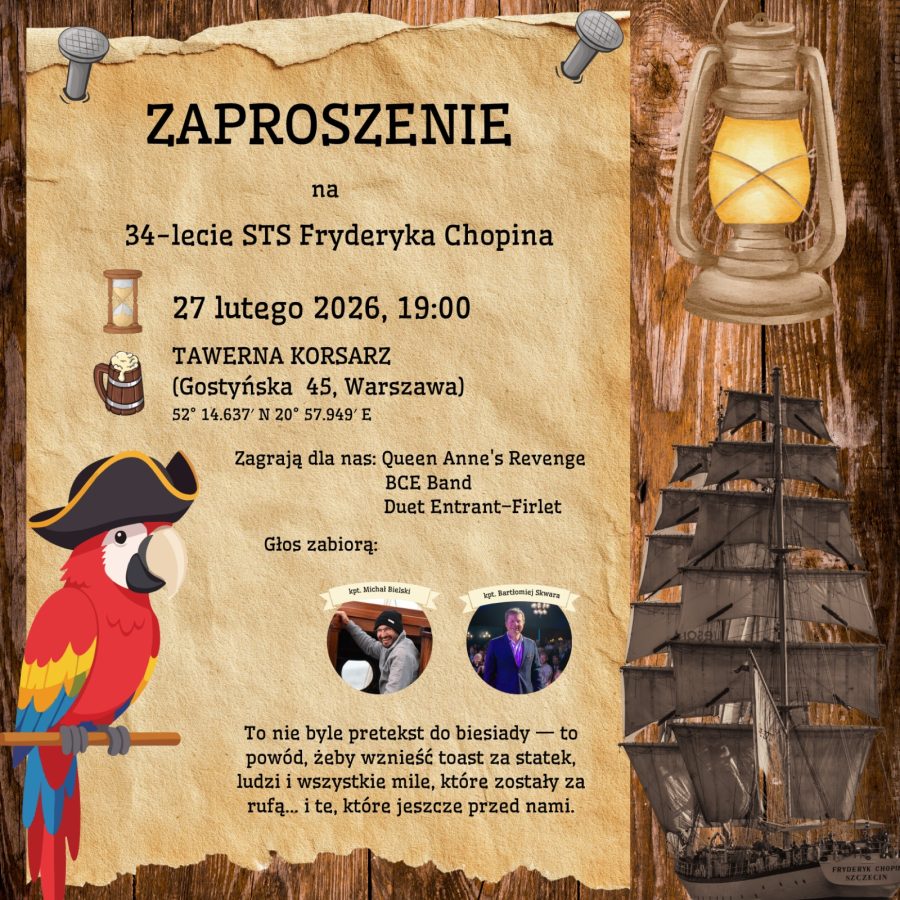 CHOPINIADA 2026 | 34-LECIE STS FRYDERYKA CHOPINA